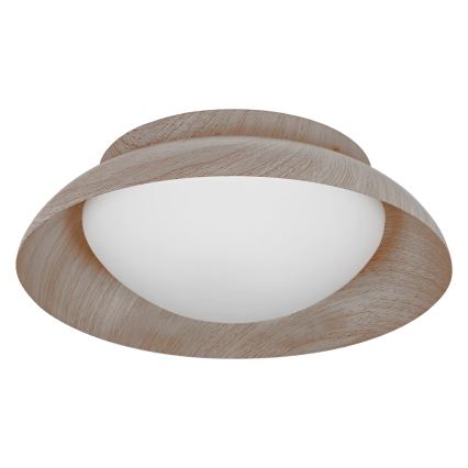 Osram - Kattovalaisin ORBIS MILAN 2xE27/10W/230V Ø 30,5 cm, puukuosi