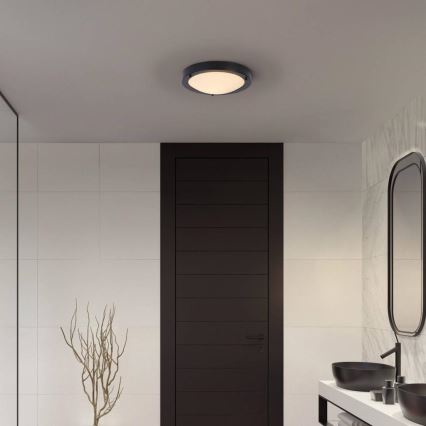 Osram - Kylpyhuoneen kattovalaisin BATHROOM CLASSIC 1xE27/15W/230V Ø 31 cm IP44