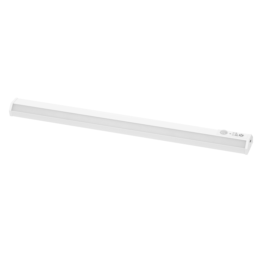 Osram - LED-alakaappivalaisin liike- ja hämärätunnistimella MOBILE LED/1W/5V 500 mAh 20 cm valkoinen