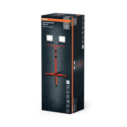 Osram - LED-heijastin TRIPOD-jalustalla 2xLED/50W/230V IP65