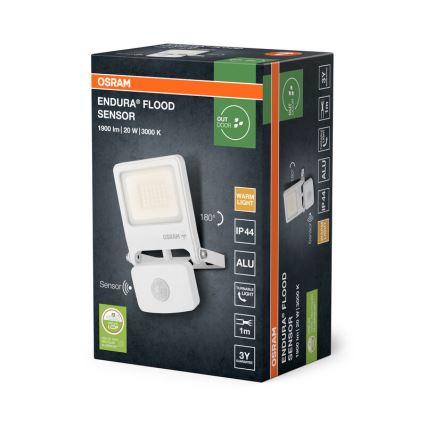 Osram - LED-heittovalo liiketunnistimella ENDURA LED/20W/230V 3000K IP44