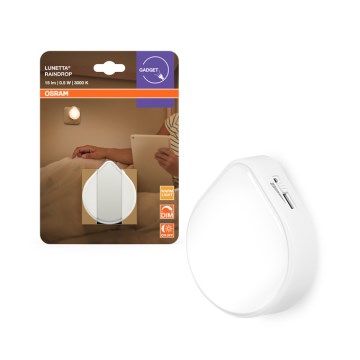 Osram - LED Himmennettävä yövalo pistorasiaan LUNETTA LED/0,5W/230V