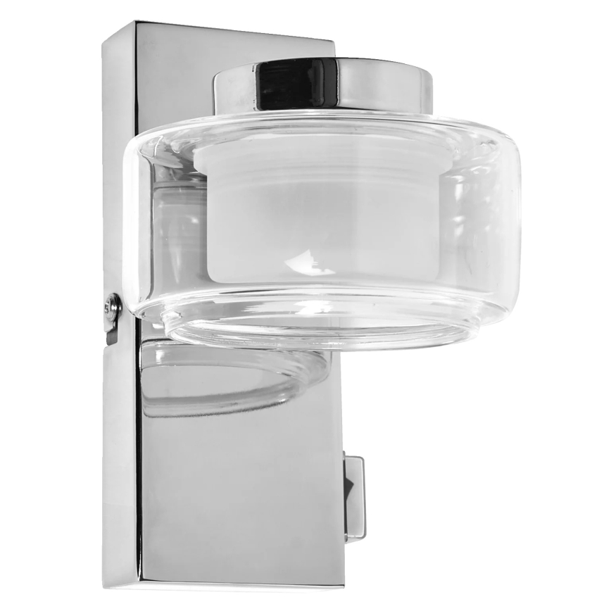 Osram - LED-kylpyhuoneen seinävalaisin ORBIS FLAME LED/5,5W/230V 3000/4000K IP44 kiiltävä kromi