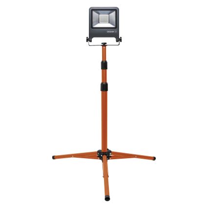 Osram - LED-reflektori jalustalla TRIPOD LED/50W/230V 4000K IP65 oranssi