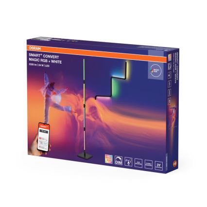 Osram - Himennettävä RGBW LED-lattiavalaisin 2-in-1 SMART+ MAGIC LED/24W/230V Wi-Fi