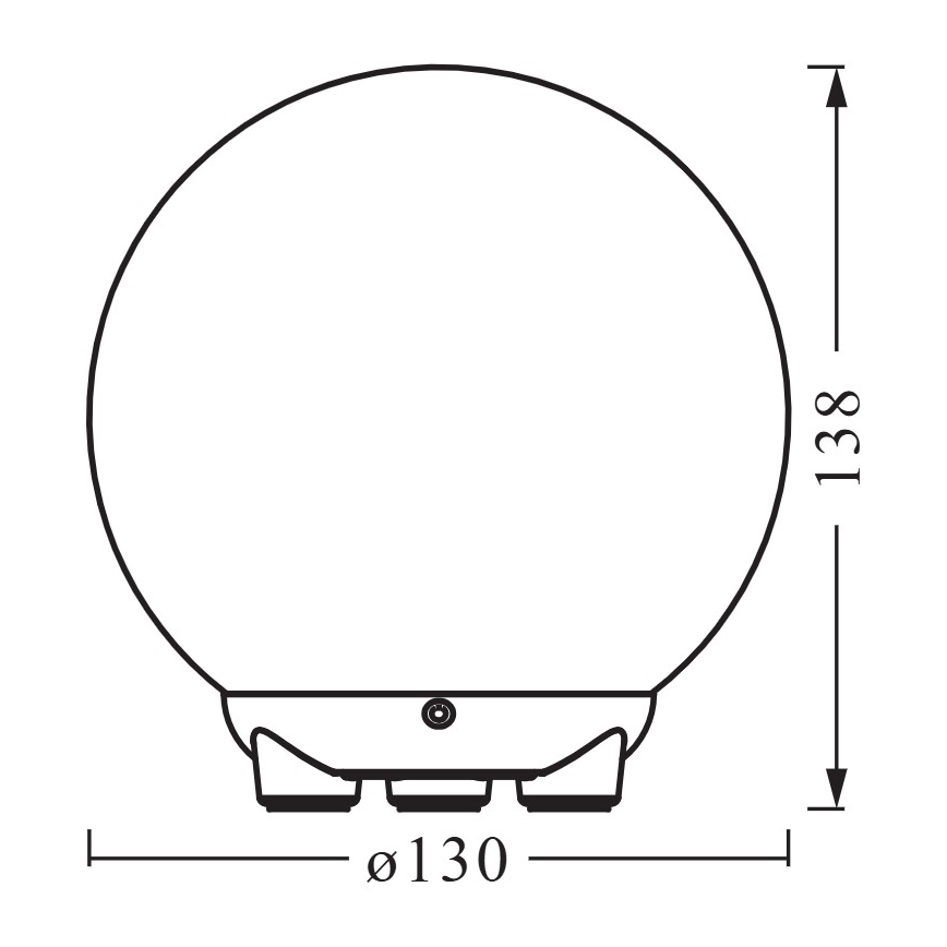 Ledvance - LED RGBW himmennettävä ladattava pöytälamppu SMART+ MAGIC LED/2,5W/5V 2200-6500K Wi-Fi valkoinen