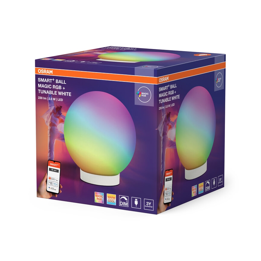 Osram - LED RGBW himmennettävä pöytälamppu SMART+ MAGIC LED/3,5W/5V 2200-6500K Wi-Fi