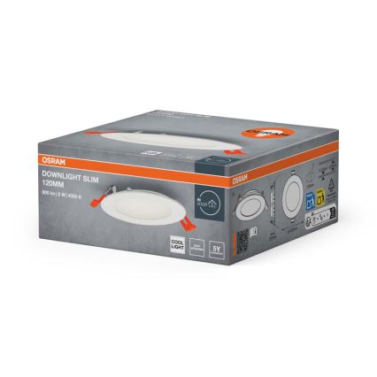 Osram - LED upotettava alasvalo SLIM LED/8W/230V 4000K