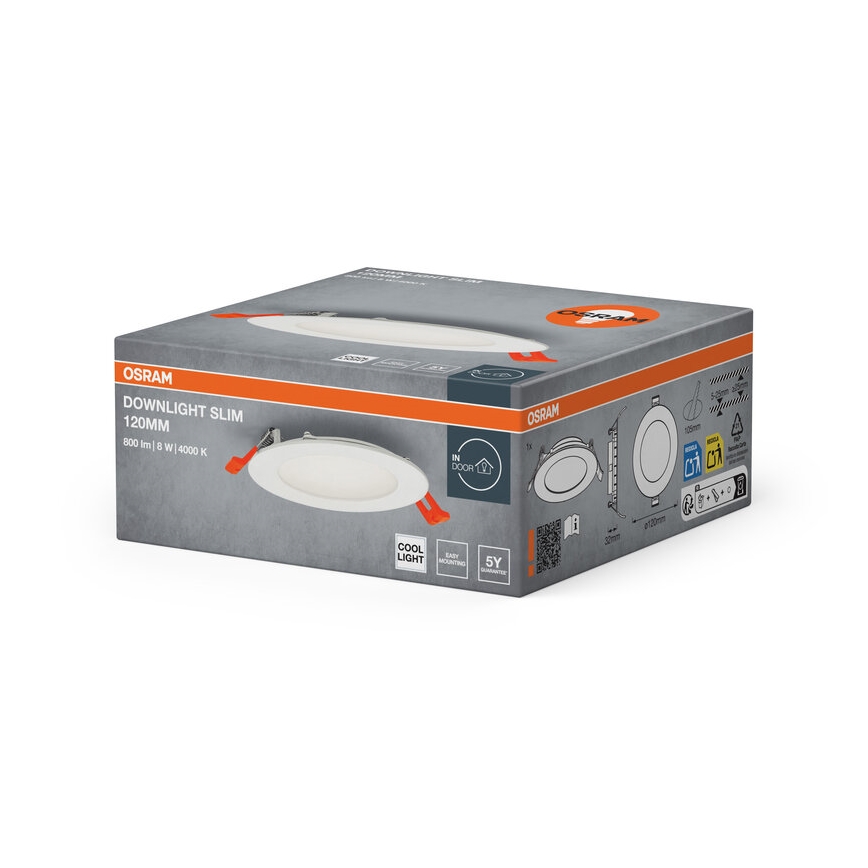 Osram - LED upotettava alasvalo SLIM LED/8W/230V 4000K