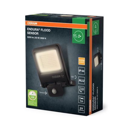 Osram - LED-valonheitin anturilla ENDURA LED/50W/230V 3000K IP44