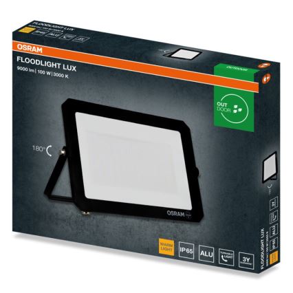 Osram - LED-valonheitin FLOODLIGHT LED/100W/230V 3000K IP65