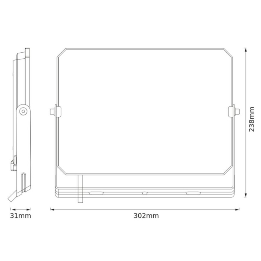 Osram - LED-valonheitin FLOODLIGHT LED/100W/230V 6500K IP65