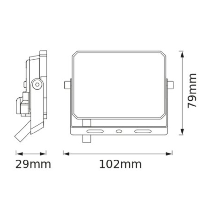 Osram - LED-valonheitin FLOODLIGHT LED/10W/230V 6500K IP65