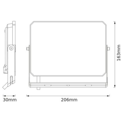 Osram - LED-valonheitin FLOODLIGHT LED/50W/230V 6500K IP65