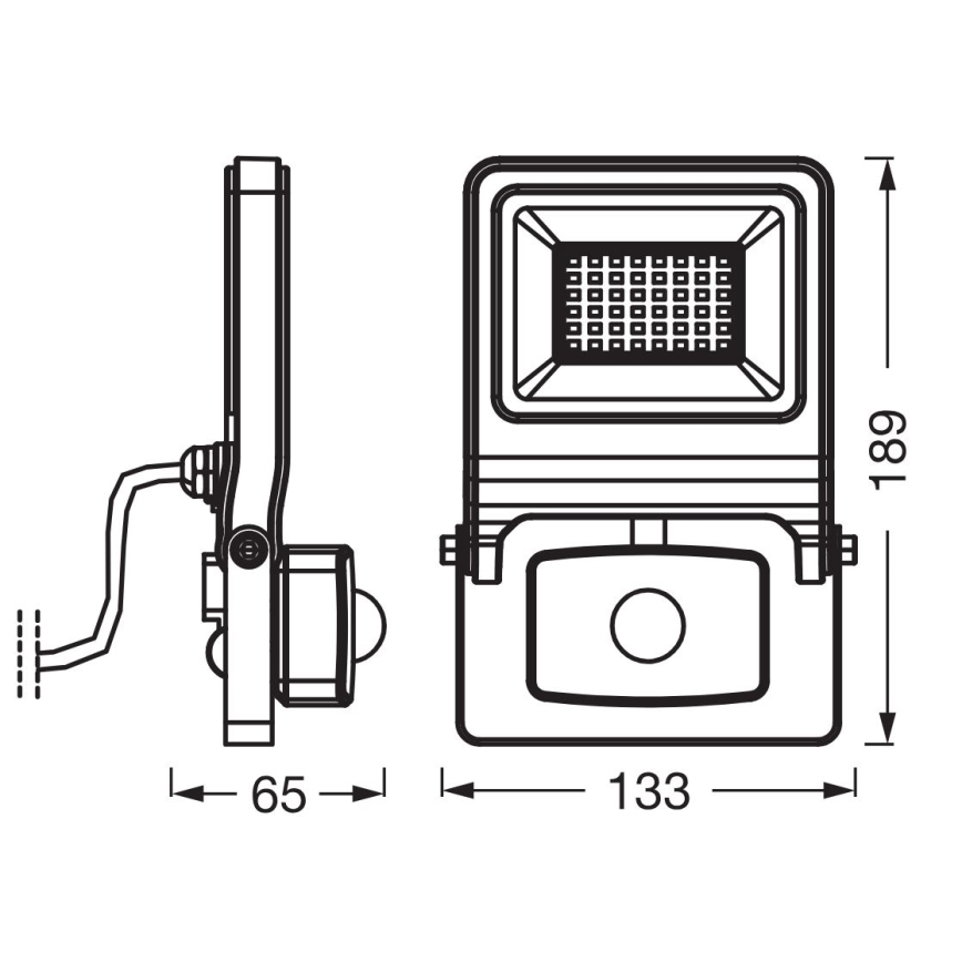 Osram - LED-valonheitin liiketunnistimella ENDURA LED/30W/230V IP44