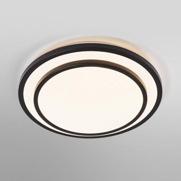 Osram - ORBIS BERLIN LED-kattovalaisin LED/24W/230V, halkaisija 39 cm, musta