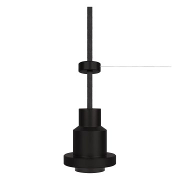 Osram - PENDULUM-virtajohto 1xE27/40W/230V musta