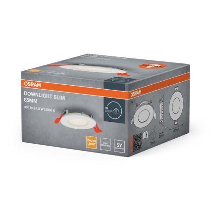 Osram - SLIM LED-uppovalaisin 4,5W/230V 3000K