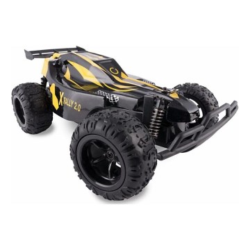 Overmax - radio-ohjattava RC-auto X-RALLY 2.0 1200 mAh Musta/Keltainen