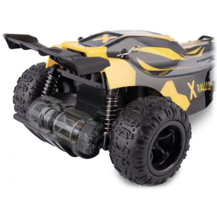 Overmax - radio-ohjattava RC-auto X-RALLY 2.0 1200 mAh Musta/Keltainen