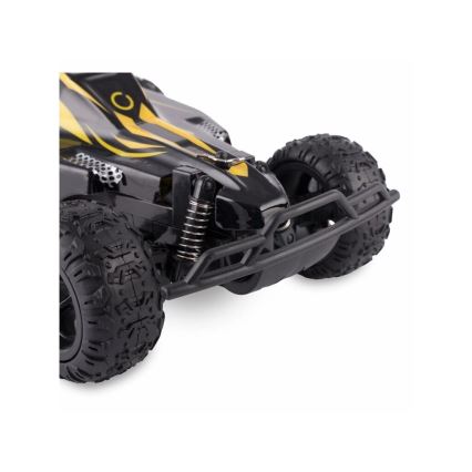 Overmax - radio-ohjattava RC-auto X-RALLY 2.0 1200 mAh Musta/Keltainen