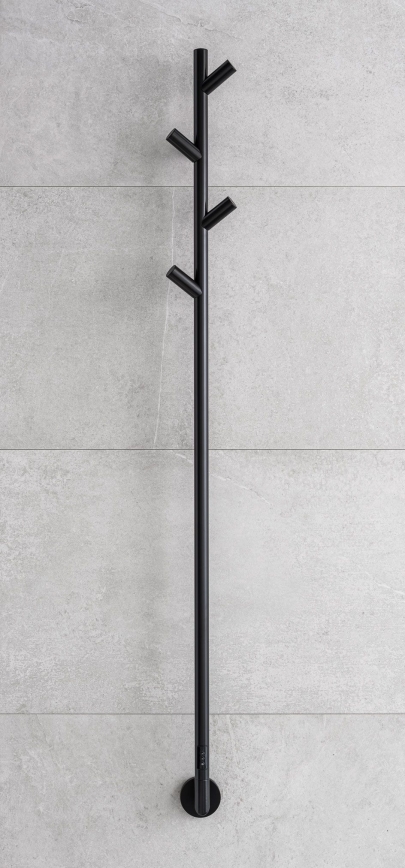 P.M.H. LS1B - Sähköinen pyyhekuivain LISA 24 W/230 V, 170 cm, IP44, musta