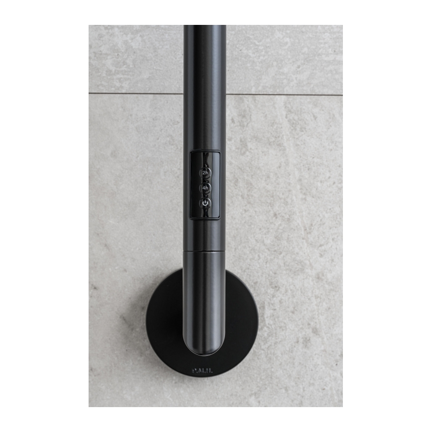 P.M.H. LS1B - Sähköinen pyyhekuivain LISA 24 W/230 V, 170 cm, IP44, musta