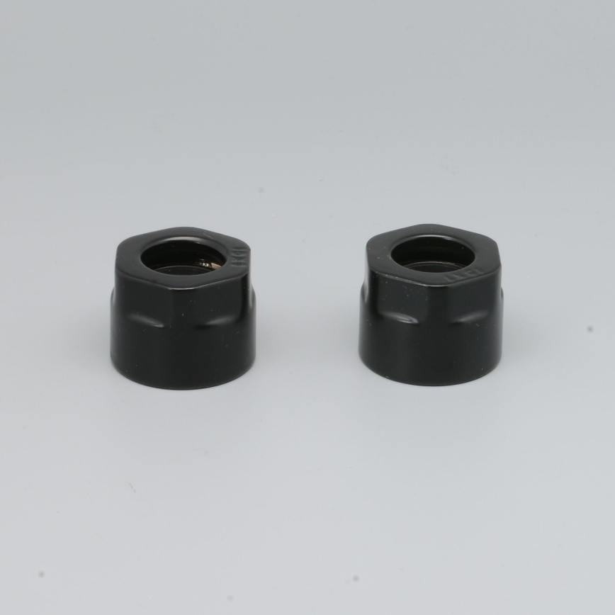 P.M.H. M15B4024 - Puristusliitin venttiilille VISION/INTER, musta/kupari, 15 mm