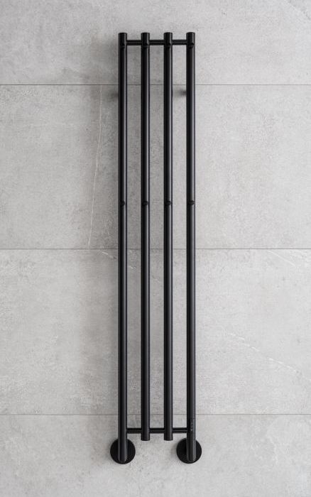 P.M.H. MO1B-R - Sähköinen pyyhekuivain MONA 93W/230V 153,3 cm IP44 musta