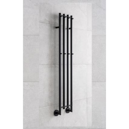 P.M.H. MO1B-R - Sähköinen pyyhekuivain MONA 93W/230V 153,3 cm IP44 musta