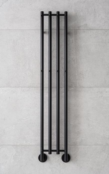 P.M.H. MO1B-RK - Sähköinen pyyhekuivain MONA 93W/230V 153,3 cm IP44 musta
