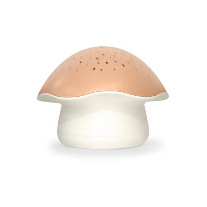 PABOBO - Projektori melodia STAR MUSHROOM 3xAA lohenpunainen