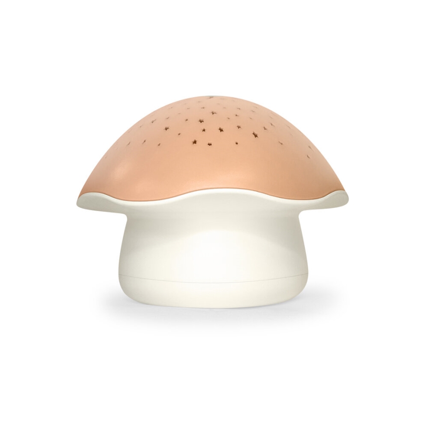 PABOBO - Projektori melodia STAR MUSHROOM 3xAA lohenpunainen