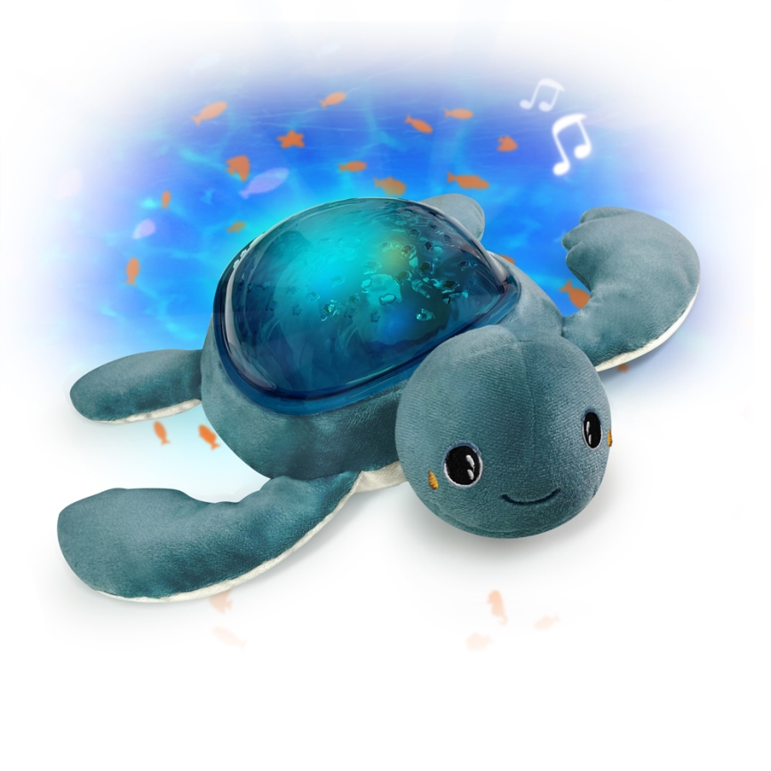 PABOBO - Projektori melodialla AQUA DREAM USB kilpikonna