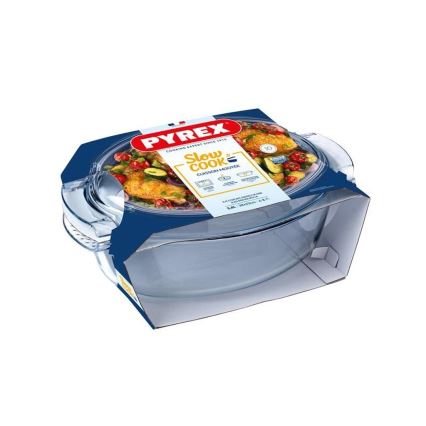Paistovuoka PYREX kannella 5,8 l