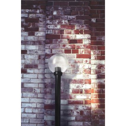 Ulkovalaisin NADIR 1xE27/15W/230V IP44 läpinäkyvä