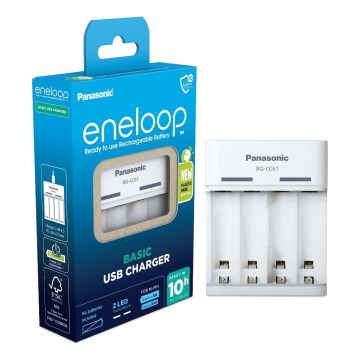 Panasonic - Akkulaturi Eneloop 4xAA/AAA 5V