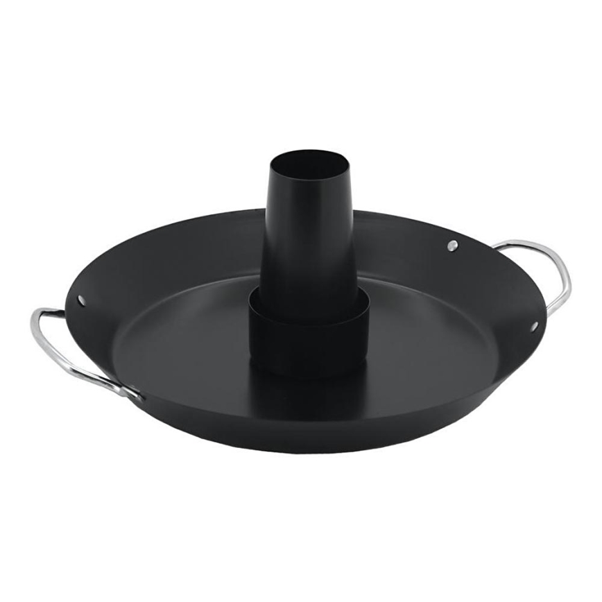 Pannu telineellä broilerin grillaamiseen 30 cm