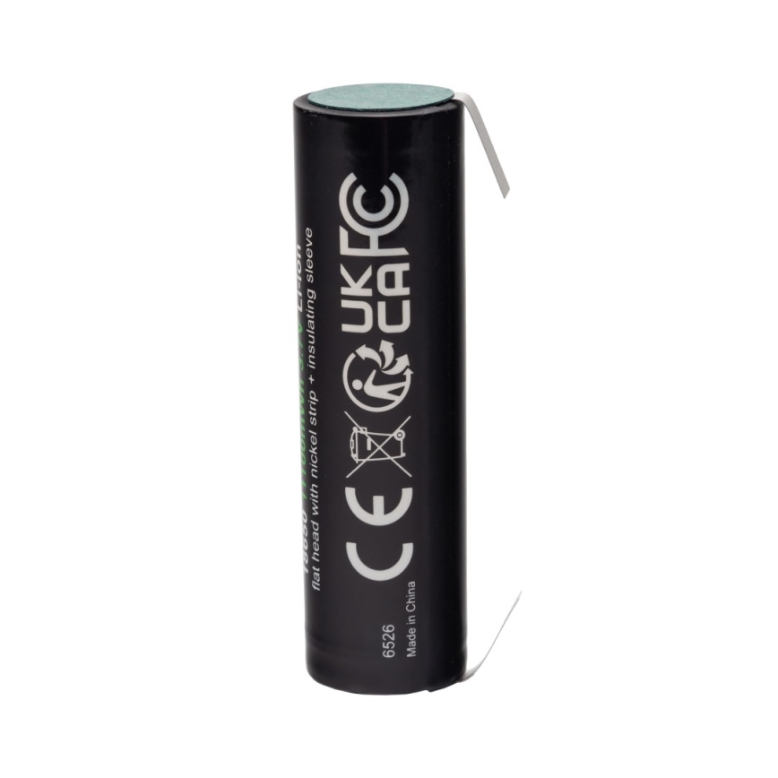 PATONA - Akku 18650 Li-lon 3000mAh PREMIUM 3,7V kanssa nauha terminals kohteelle soldering