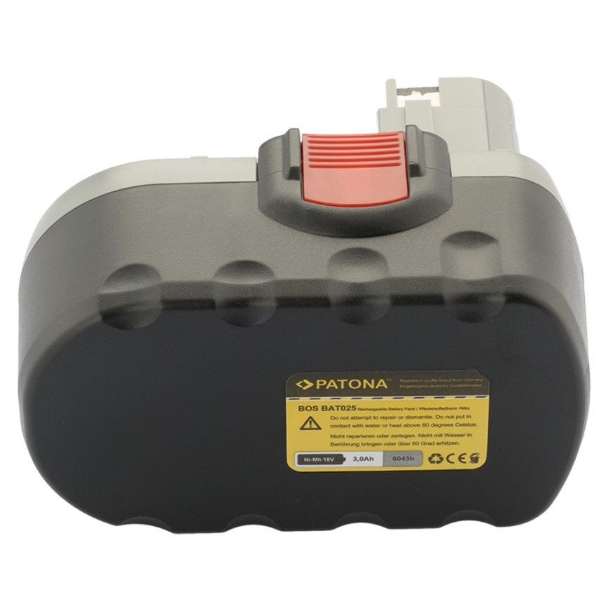 PATONA - Akku Bosch 18V 3000mAh Ni-Mh