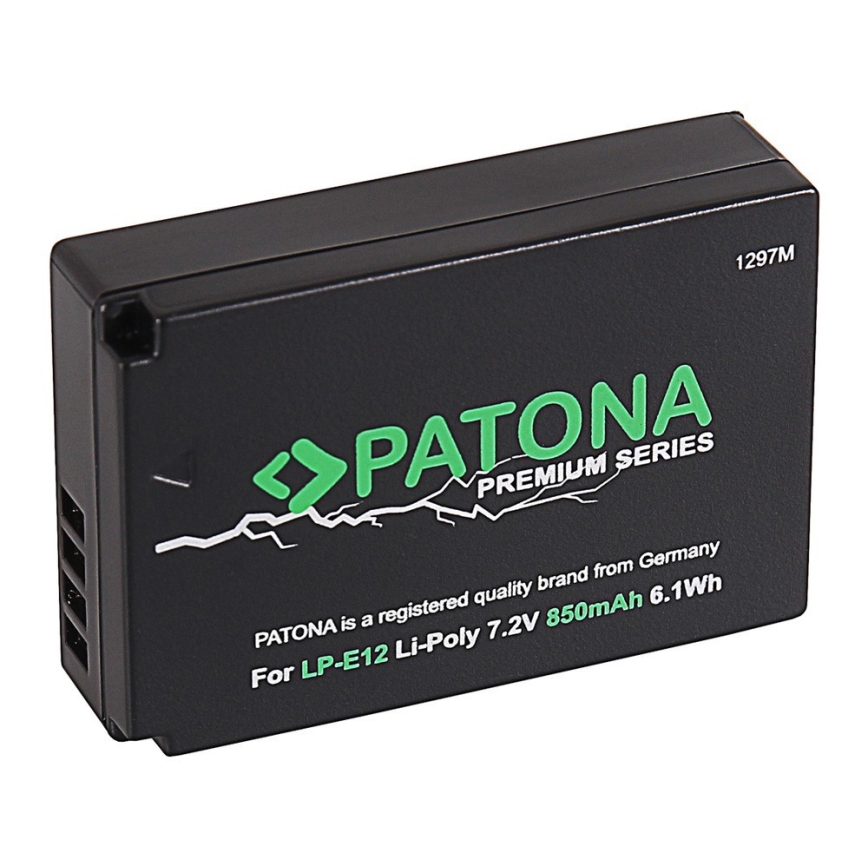 PATONA - Akku Canon LP-E12 850mAh Li-Ion PREMIUM