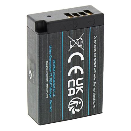 PATONA - Akku Canon LP-E17 1050mAh Li-Ion Platinum Dekoodattu