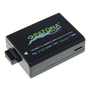 PATONA - Akku Canon LP-E5 1020mAh Li-Ion Premium