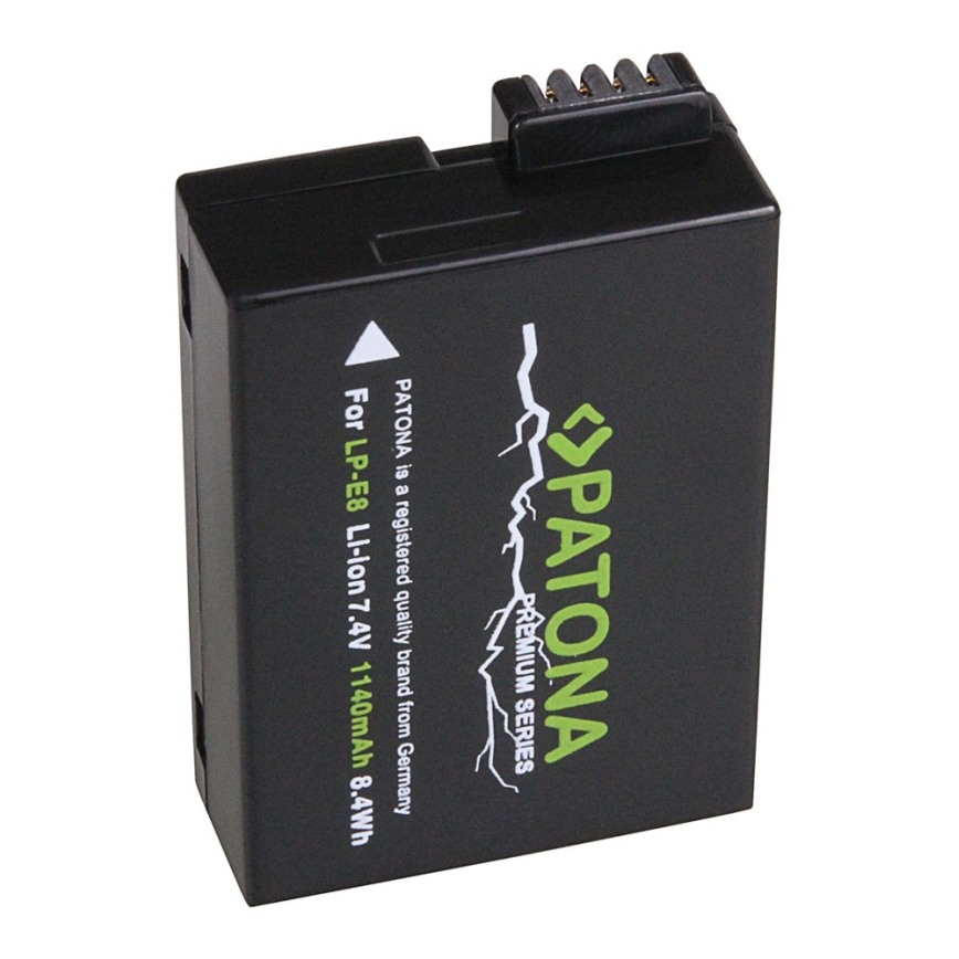 PATONA - Akku Canon LP-E8 1140mAh Li-Ion Premium