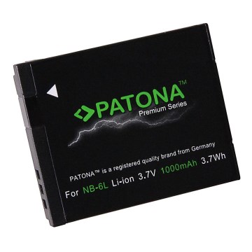 PATONA - Akku Canon NB-6L 1000mAh Li-Ion Premium