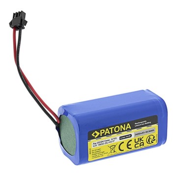 PATONA - Akku Ecovacs Deebot 600/N79/715 3400mAh Li-lon 14,4V