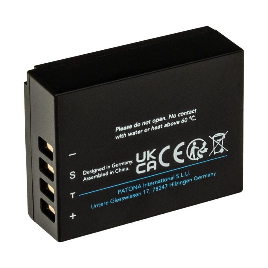 PATONA - Akku Fuji NP-W126S 1050mAh Li-Ion Platinum USB-C lataus