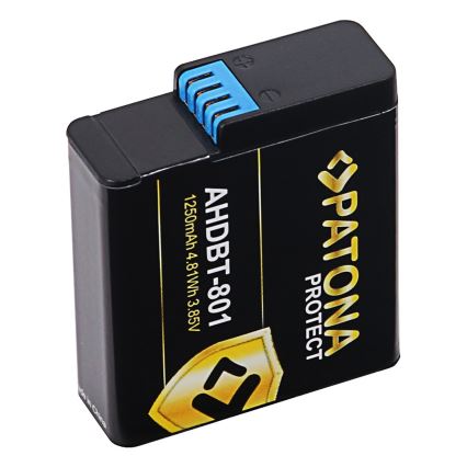 PATONA - Akku GoPro Hero 5/6/7/8 1250mAh Li-Ion Protect