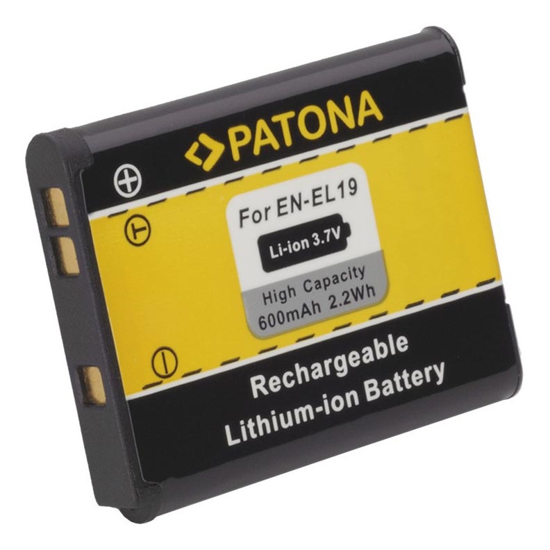 PATONA - Akku Nikon EN-EL19 600mAh Li-Ion