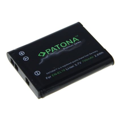 PATONA - Akku Nikon EN-EL19 700mAh Li-Ion Premium